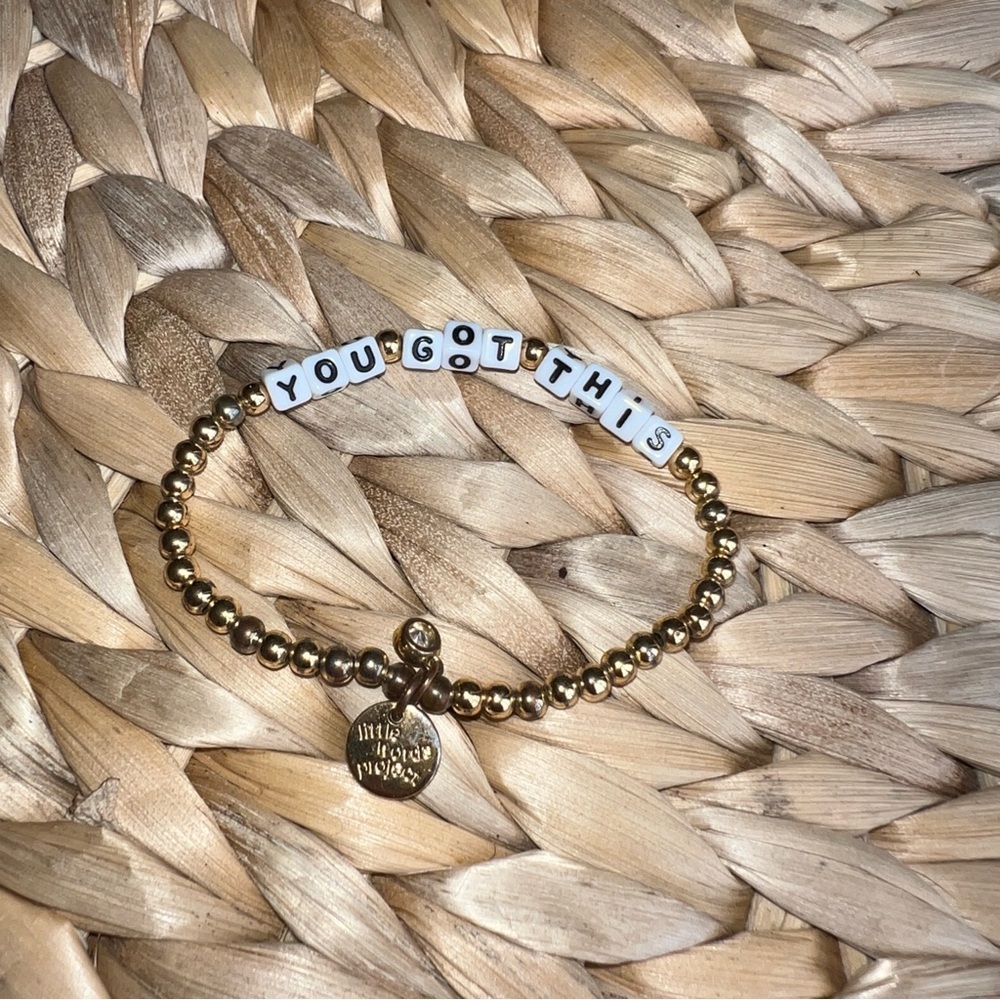 Gold Beaded Bracelet​